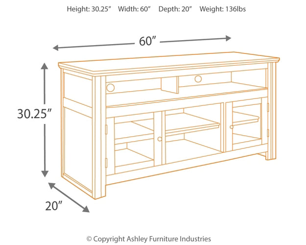 Harpan Large TV Stand