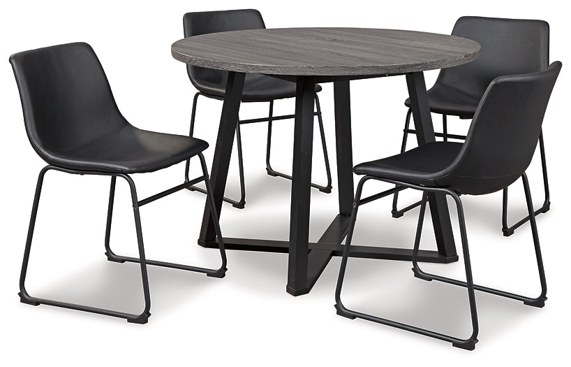 Centiar Dining Table and 4 Chairs