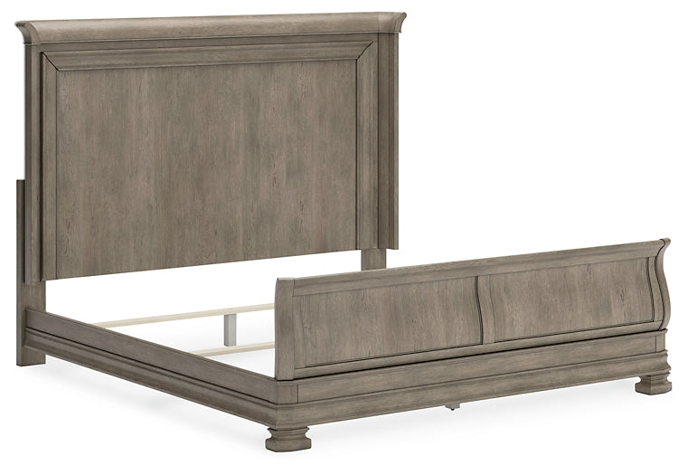 Lexorne  Sleigh Bed