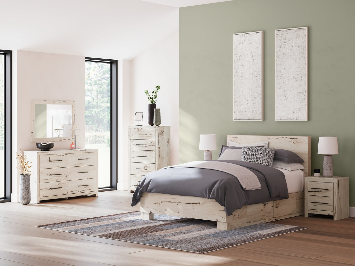 Lawroy Queen Panel Bed with Storage