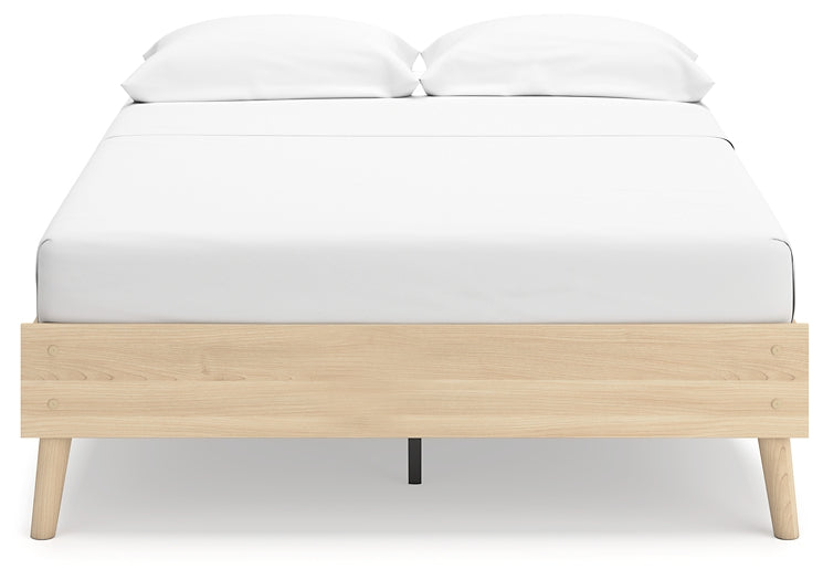 Cabinella Full Platform Bed with Dresser