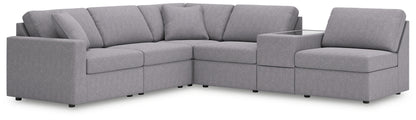 Modmax 6-Piece Sectional with Storage Console