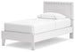 Hallityn Twin Panel Platform Bed with Dresser and 2 Nightstands