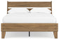 Deanlow Full Platform Panel Bed with Dresser and Chest