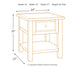 Bolanburg 2 End Tables