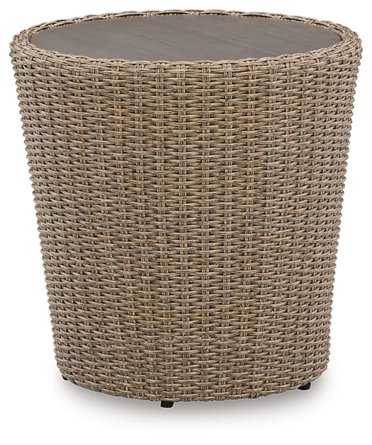 Danson Outdoor Coffee Table with End Table