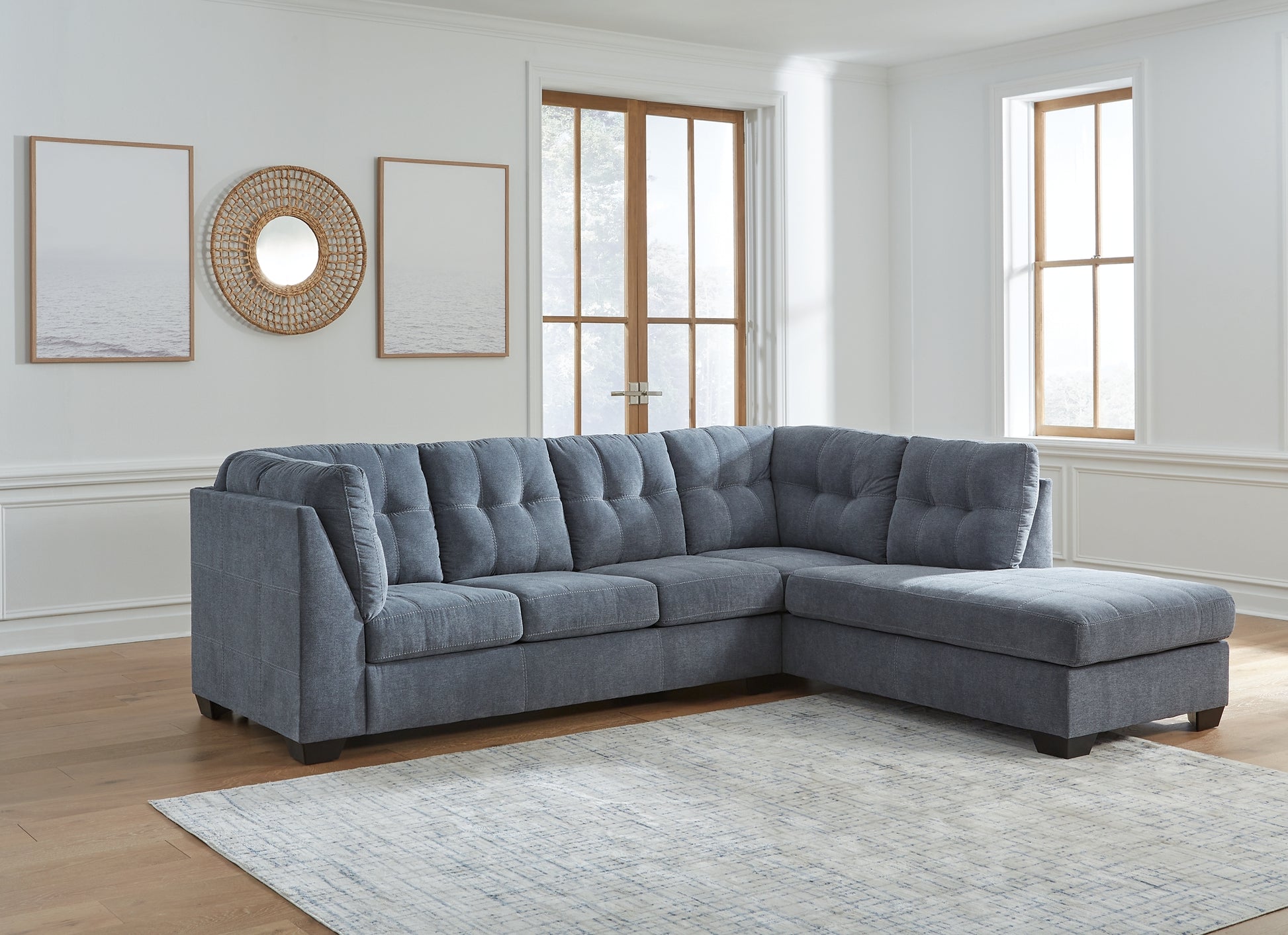 Two shop piece sectional