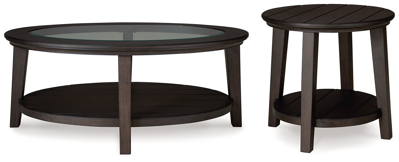 Celamar Coffee Table with 1 End Table